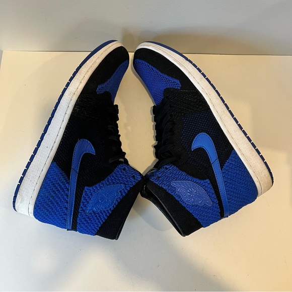 Nike Air Jordan 1 Retro High Flynit ‘Royal’ - Men’s SIZE 11 - Picture 7 of 16